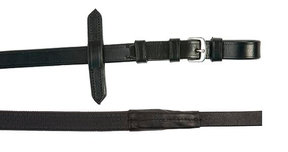 REINS WITH RUBBER COVERING -SOFT-