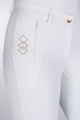 HKM Riding breeches -Alexis- silicone full seat 14332*