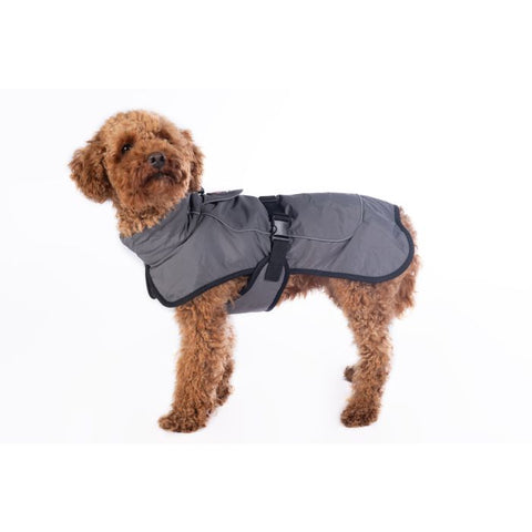 HKM Dog Coat -Buddy- with Fleece Lining 14367*