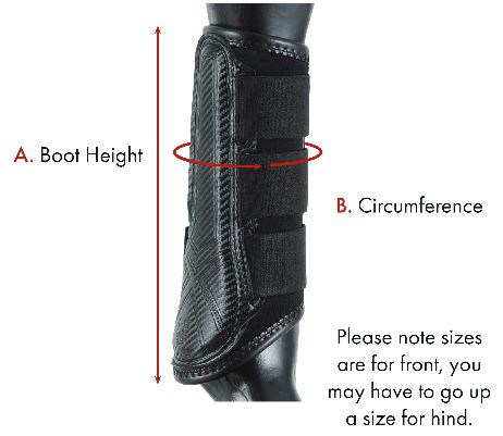 Premier Equine Carbon Air-Tech Single Locking Brushing Boots 1026*