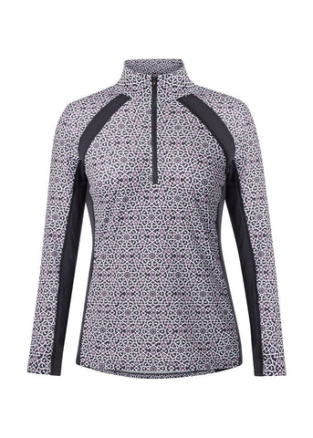 Kerrits Rail Side Quarter Zip Tech Top 40700*