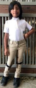 HKM Show Shirt- Short Sleeve- Ladies and Children's 12414 *