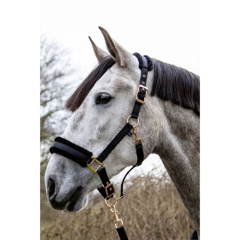 HKM Head Collar -Rosegold Glamour- Style 12959*
