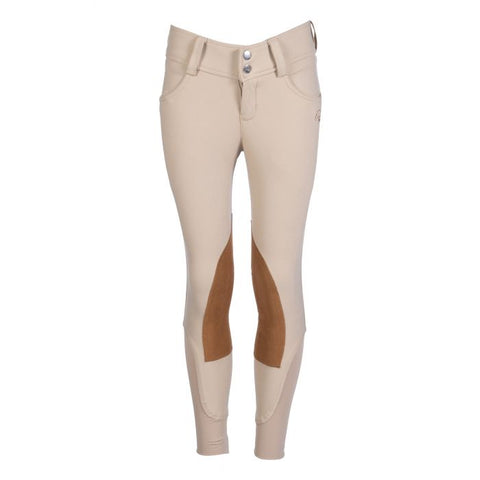 HKM Riding Breeches -Hunter Kids- Alos Knee Patch 13910*