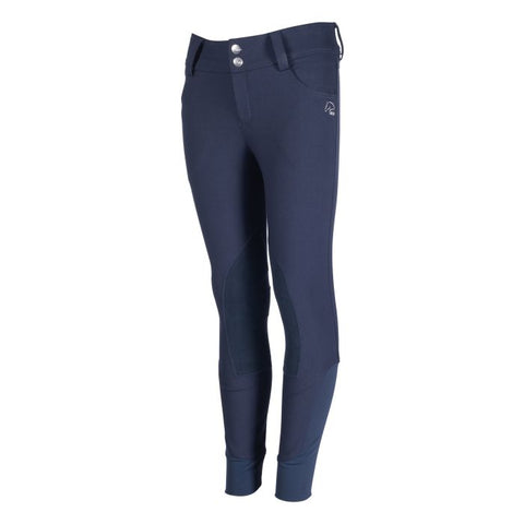 HKM Riding Breeches -Hunter Kids- Alos Knee Patch 13910*