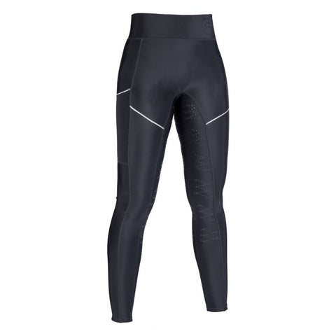 HKM Riding Leggings -Savona- Style Silicone Full Seat 13951*