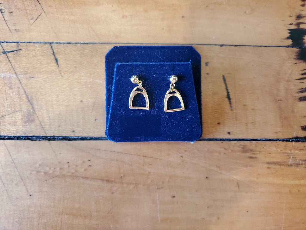 Jewelry - Stirrups Earrings Gold and Silver Avail.*