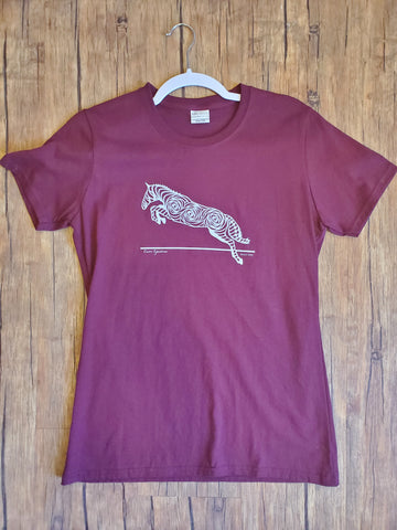 Encore Equestrian Jumping Horse Printed T-Shirts*