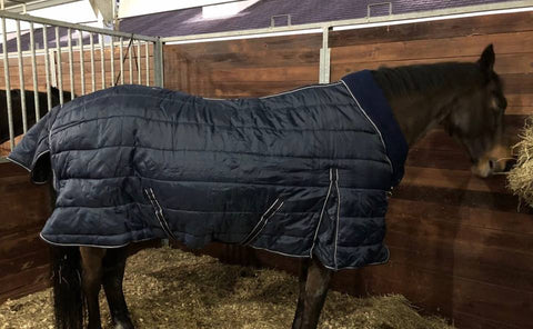 HKM Winter Stable Rug -Innovation- with Fleece Collar 11123
