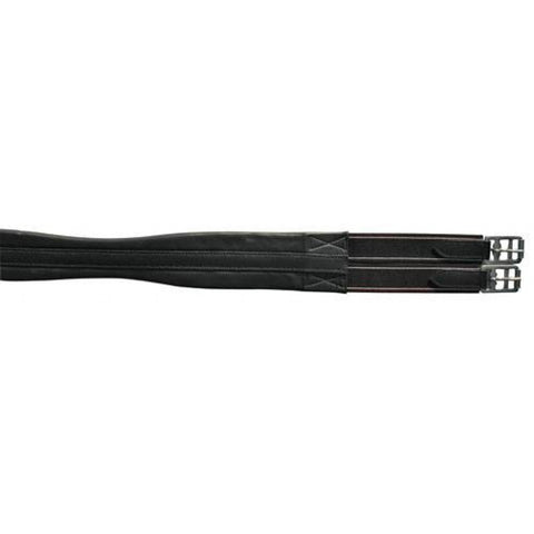 HKM Leather Girth with Elasticated Inserts 6208*