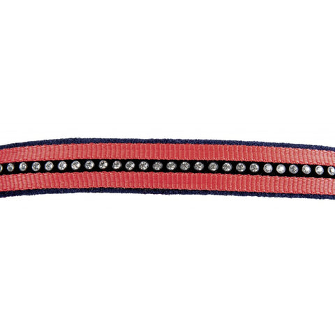 HKM Halter & Lead Rope Set -Crystal- Soft Padded Art. No.: 8978*