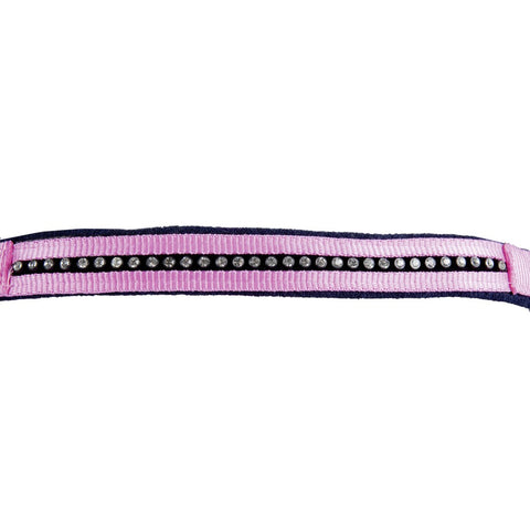 HKM Halter & Lead Rope Set -Crystal- Soft Padded Art. No.: 8978*