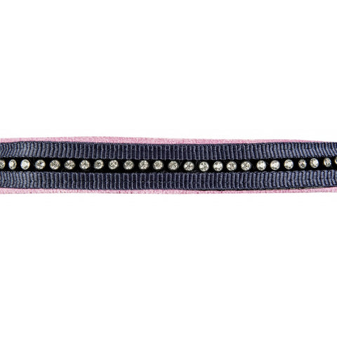 HKM Halter & Lead Rope Set -Crystal- Soft Padded Art. No.: 8978*