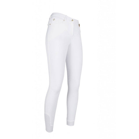 HKM Riding breeches -LG Basic- silicone full seat 9248*