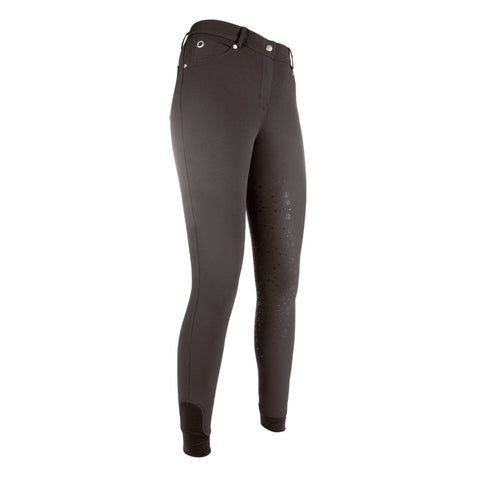 HKM Riding breeches -LG Basic- silicone full seat 9248*