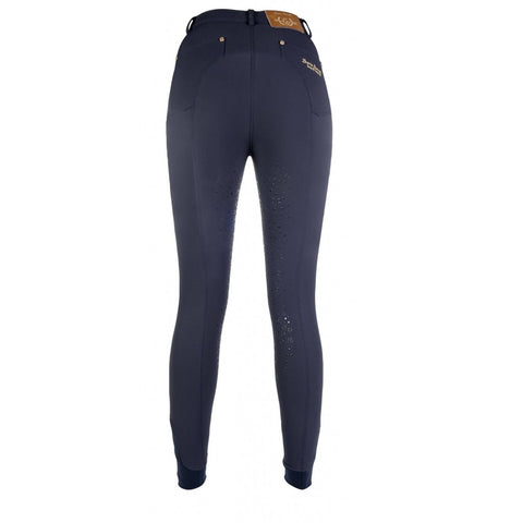 HKM Riding breeches -LG Basic- silicone full seat 9248*