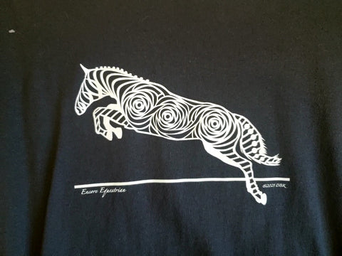 Encore Equestrian Jumping Horse Printed T-Shirts*