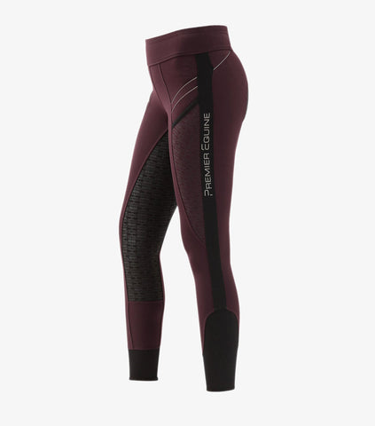 Premier Equine - Astrid Girls Full Seat Gel Pull-On Riding Tights 4508*