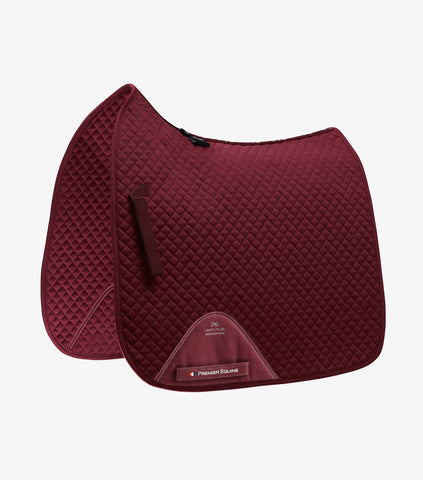 Premier Equine - Plain Cotton Saddle Pad Dressage Square 3015*