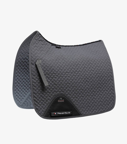 Premier Equine - Plain Cotton Saddle Pad Dressage Square 3015*