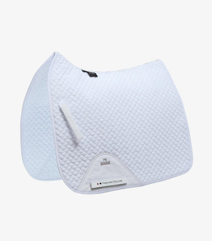 Premier Equine - Plain Cotton Saddle Pad Dressage Square 3015*