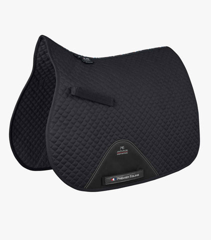 Premier Equine - Plain Cotton Saddle Pad GP/Jump Square 3016*