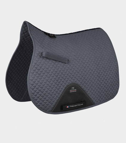 Premier Equine - Plain Cotton Saddle Pad GP/Jump Square 3016*
