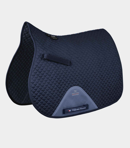 Premier Equine - Plain Cotton Saddle Pad GP/Jump Square 3016*