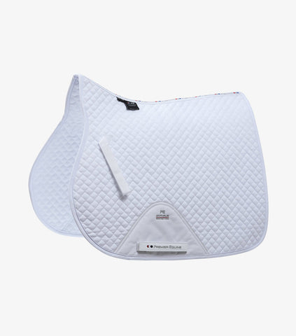 Premier Equine - Plain Cotton Saddle Pad GP/Jump Square 3016*
