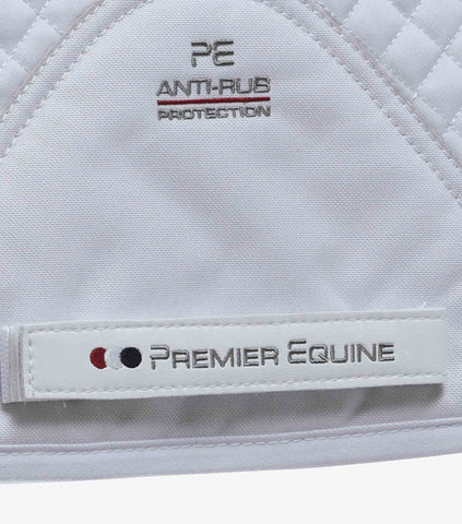 Premier Equine - Plain Cotton Saddle Pad GP/Jump Square 3016*