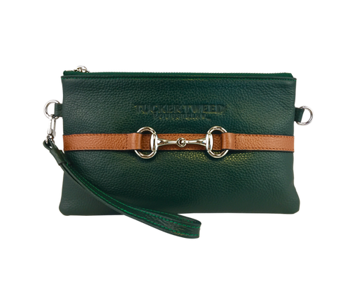 Tucker Tweed Equestrian Wellington Wristlet*